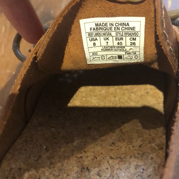 New Reef leather shoes - Picture 4 of 7